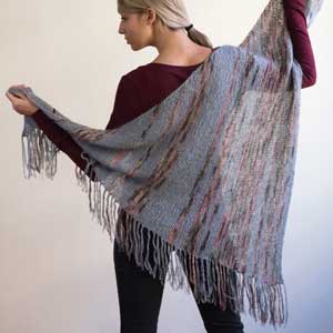 Always the Right Time Shawl | Judith Rudnick Kane One + One Wraps, Cowls & Capelets